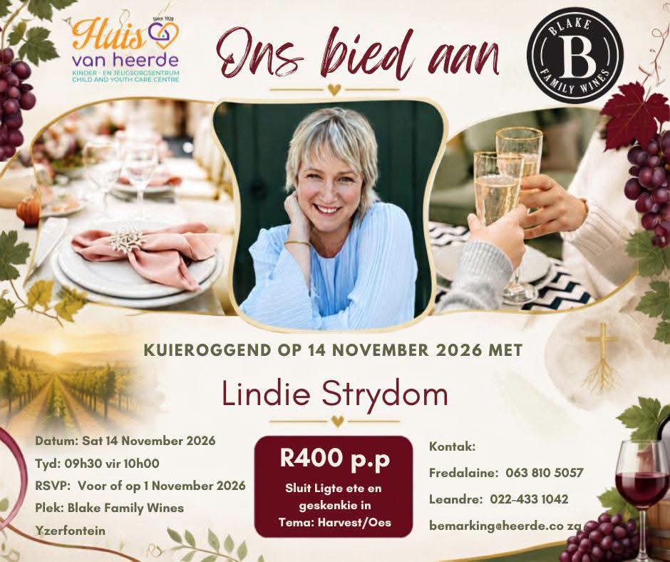 Kuieroggend met Lindie Strydom
