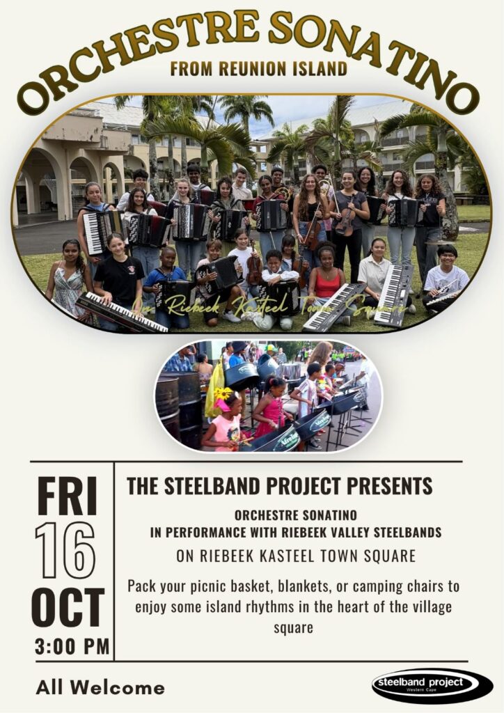 Orchestre Sonatino with Riebeek Valley Steelbands (The Steelband Project)