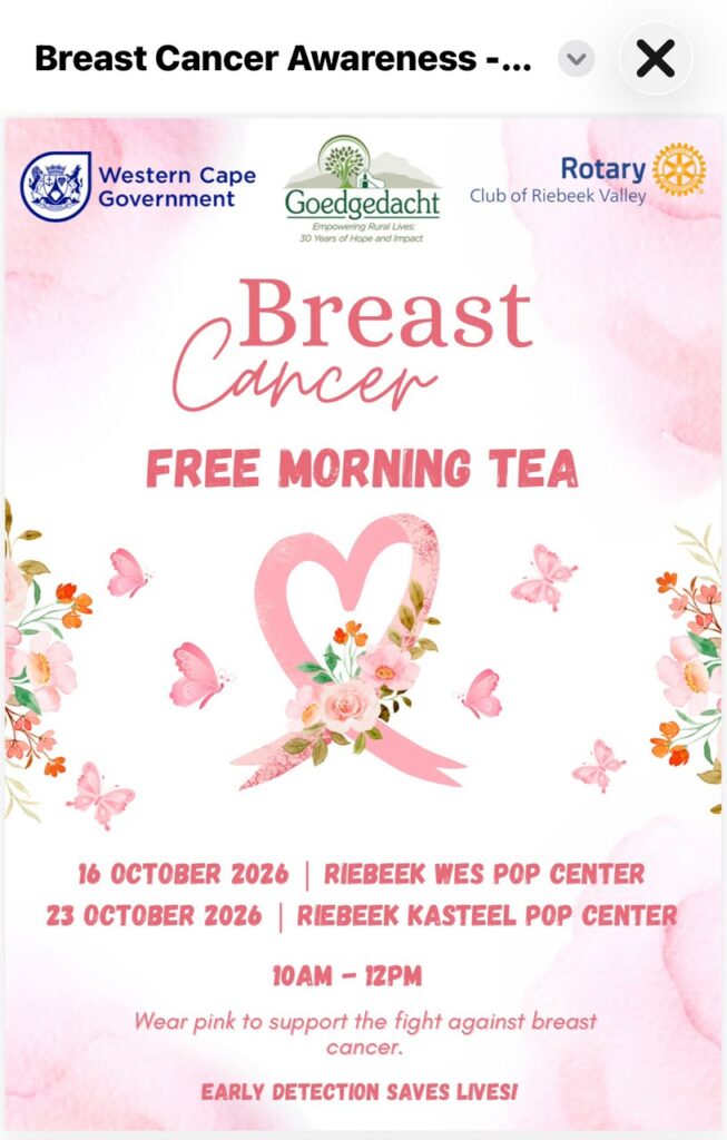 Breast Cancer Free Morning Tea