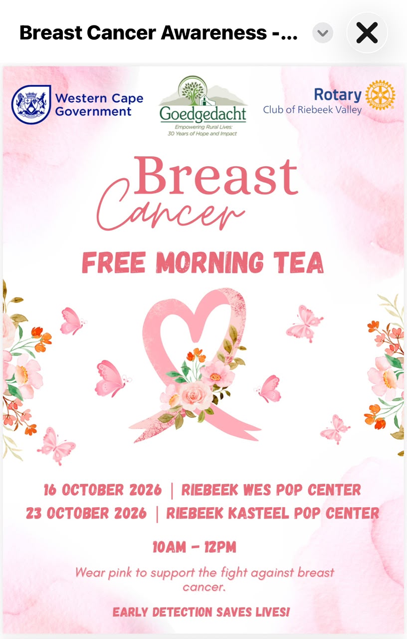 Breast Cancer Free Morning Tea
